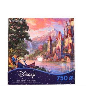 NEW RARE Thomas Kinkade Beauty and Beast II Puzzle